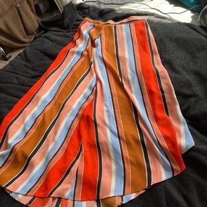 Striped Multicolor Women's Skirt